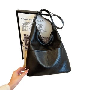 tote bag women 2025 spring and summer new style simple commuter underarm bag large capacity messenger shoulder bag wholesale